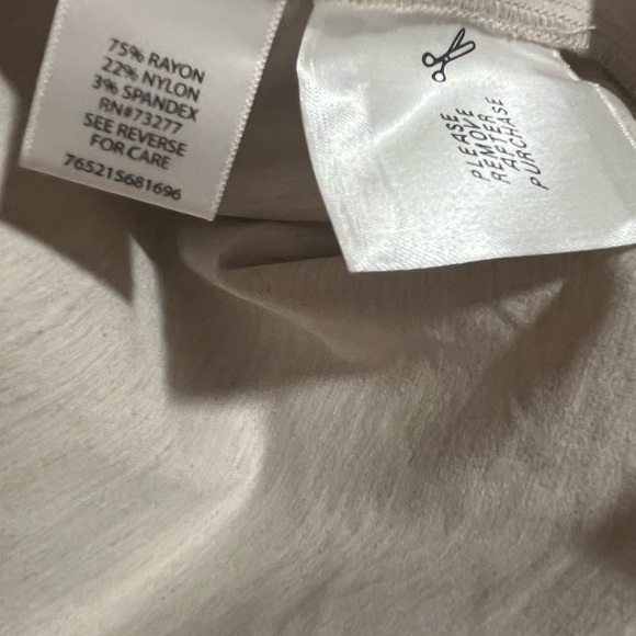 NWT Dana Buchman slimming Classic straight trouser pants Classic Tan Pants Small - Picture 7 of 9